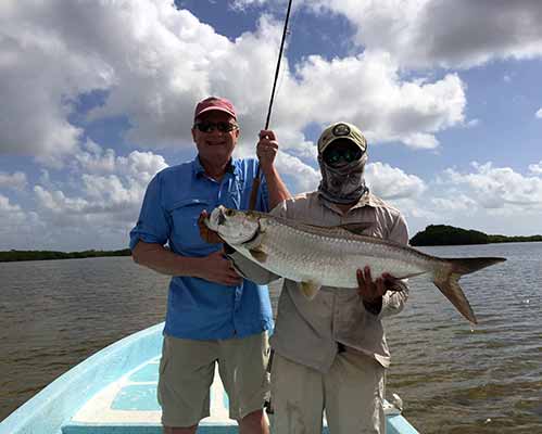 Campeche Mexico Fly Fishing Lodge Tarpon
